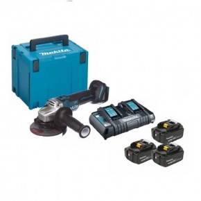 Шлифмашина угловая Makita DGA504 + набор аккумуляторов (198844-1)