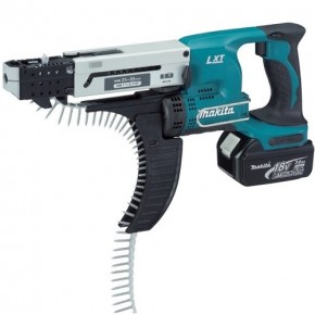Шуруповерт аккумуляторный магазинного типа Makita DFR550RFE