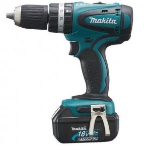Шуруповерт ударный аккумуляторный Makita DHP456RFJ