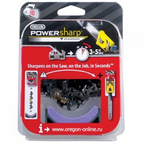 Цепь Power Sharp с заточным камнем 52 ведущих зв.