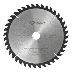 Диск пильный S&R Meister Wood Craft 305x30x2,4 мм 40 зуб