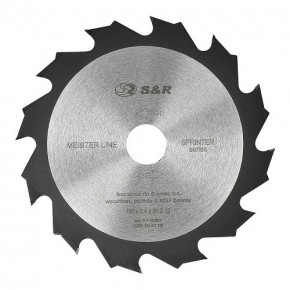 Диск пильный S&R Meister Sprinter 190x30x2,4 мм, 12 зуб.