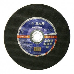 Круг отрезной по металлу S&R Meister A 30 S BF 300x3,0x32