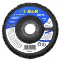Круг зачистной нейлоновый S&R 125x22.2 P46 мягкий