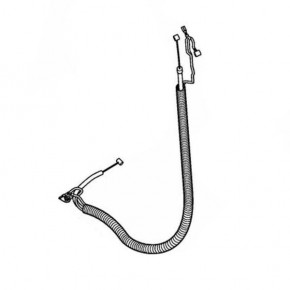 Трос управления мотокосы Штиль FS120, FS250, FS300, FS350 кругляшок