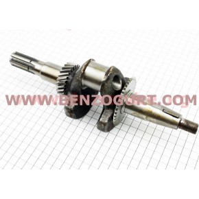 Коленвал под шлиц 168F, 170F, HONDA GX160, GX200, Ø20мм L=250мм